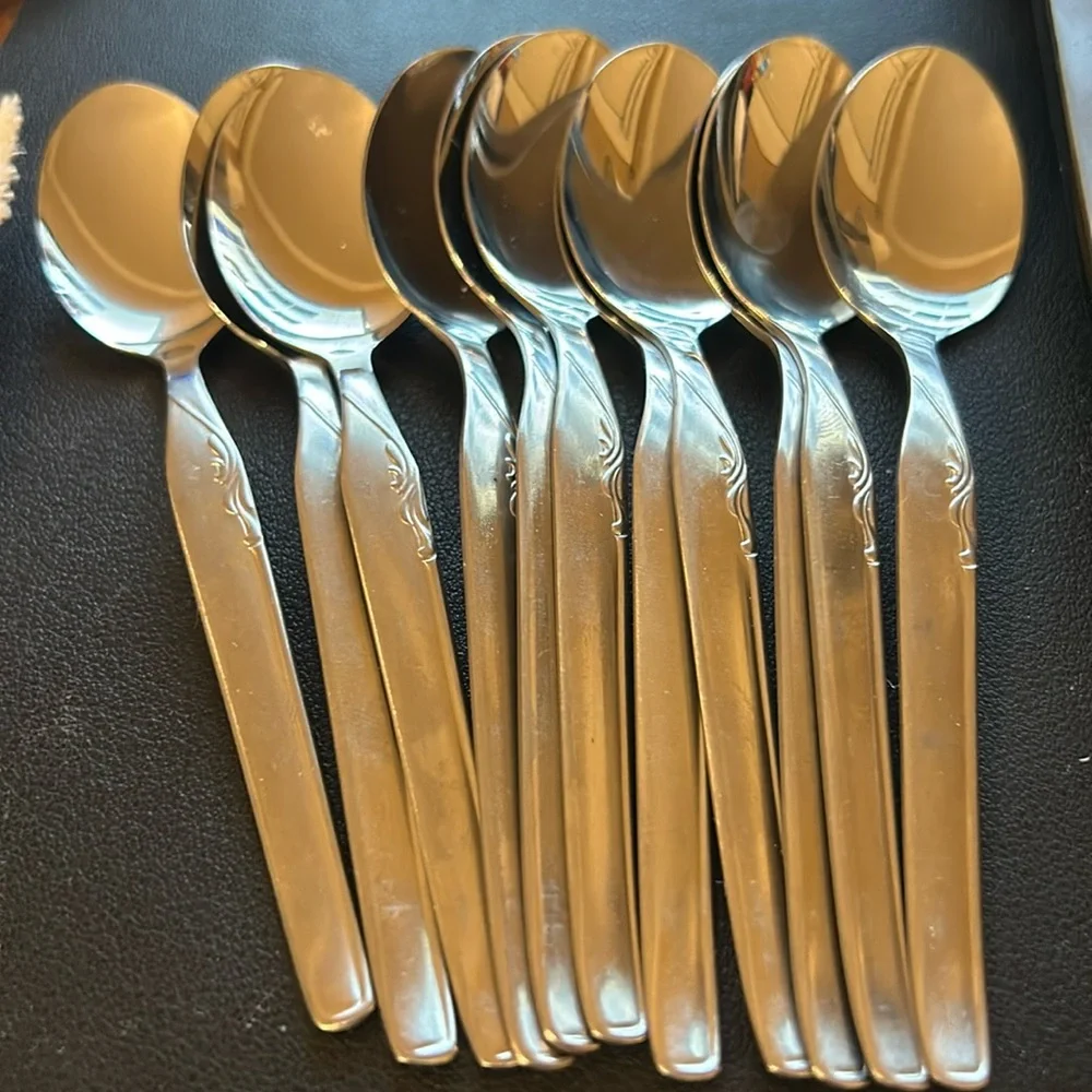 Acero Gamuza 4.5” Stainless Steel Demitasse Spoons